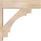 Ekena Millwork Merced Block Smooth Outlooker, Douglas Fir, 7 1/2"W x 28"D x 28"H OUT08X28X28MRC05SDF - alternate 2